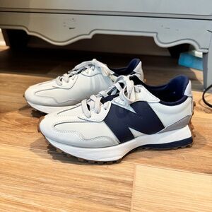 FIGS New Balance Navy & White Sneakers